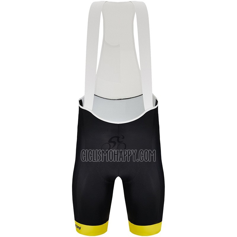 Tour de France Cycling Jersey Bib Short 2023 Men Short Sleeve Yellow